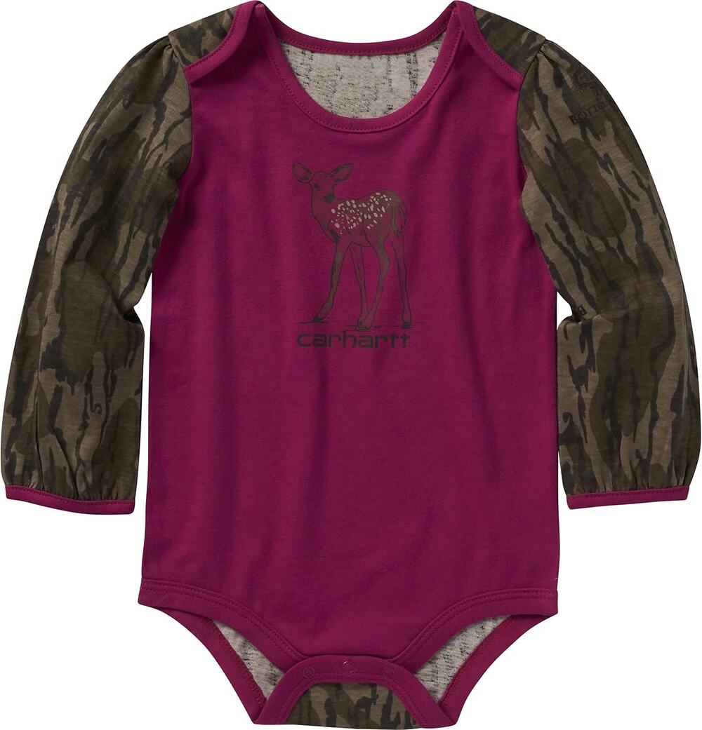 Adorable Carhartt Kids Camo Deer Bodysuit - Infant Girl 18 Months